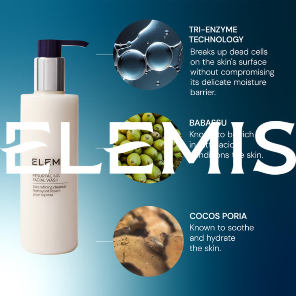 ELEMIS ambiente de baño elegante que ilustra experiencia sensorial refinada