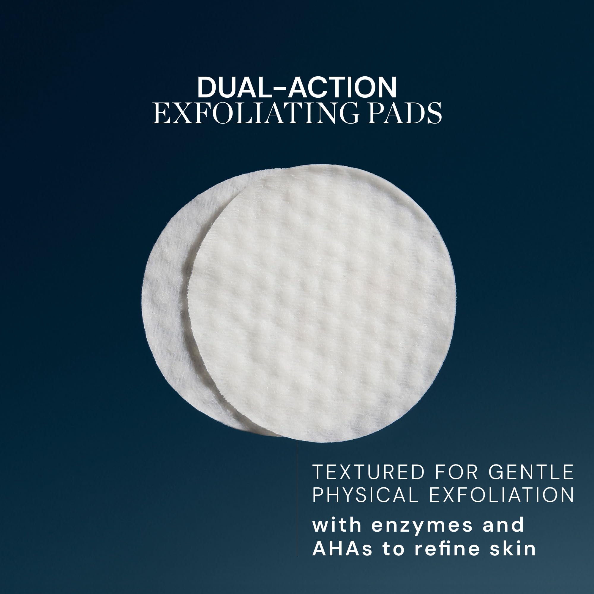 ELEMIS detalle de textura de la toallita para una exfoliación suave