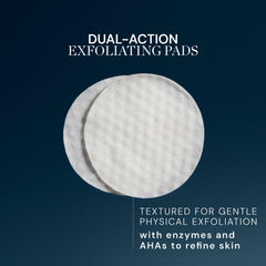 ELEMIS detalle de textura de la toallita para una exfoliación suave