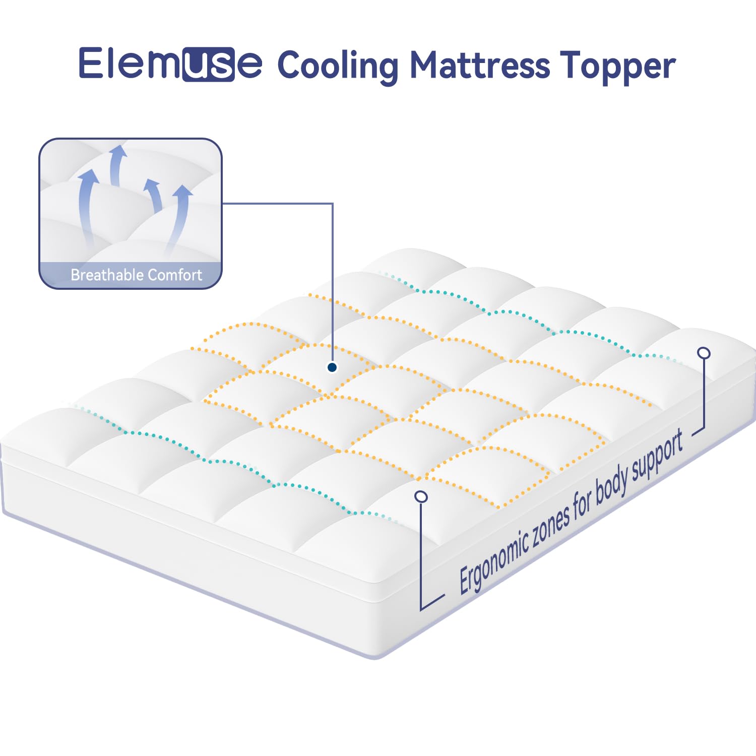 ELEMUSE textura de microfibra cepillada, suave y transpirable al tacto