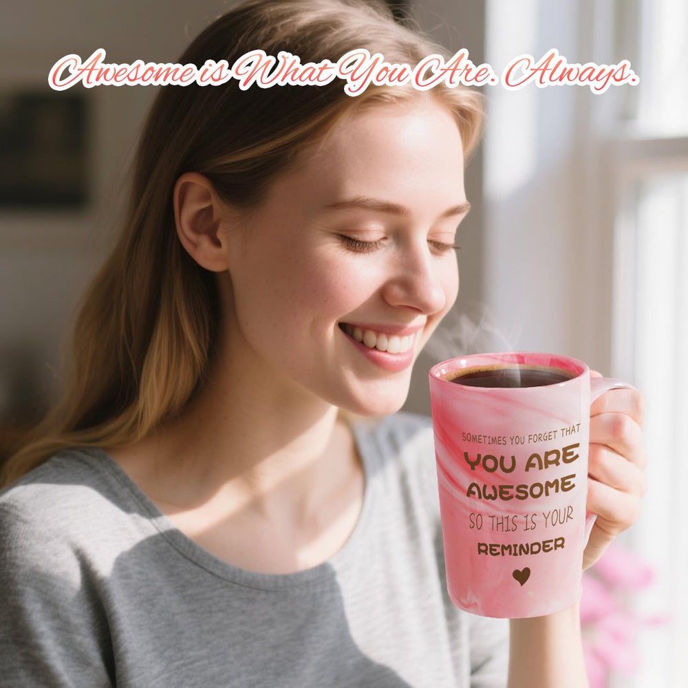 Eletorot taza mármol rosa detalle que inspira momentos de calma
