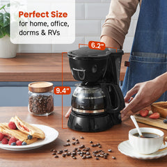 Elite Gourmet filtro reutilizable que reduce residuos y costes por uso