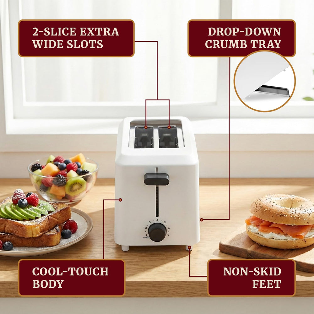Elite Gourmet en uso con bagel dorándose para desayunos consistentes