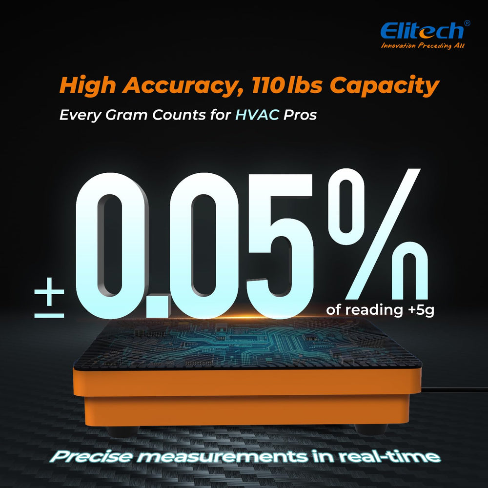 Elitech LMC-100F pantalla remota retroiluminada para lecturas en la oscuridad