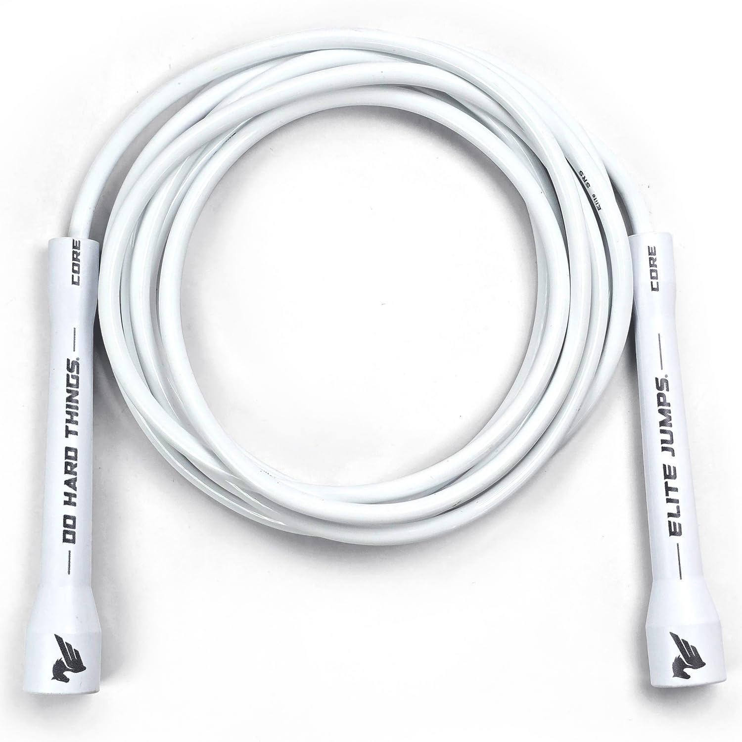 EliteSRS front view of Elite Jumps with white handles showing packaging benefit durability