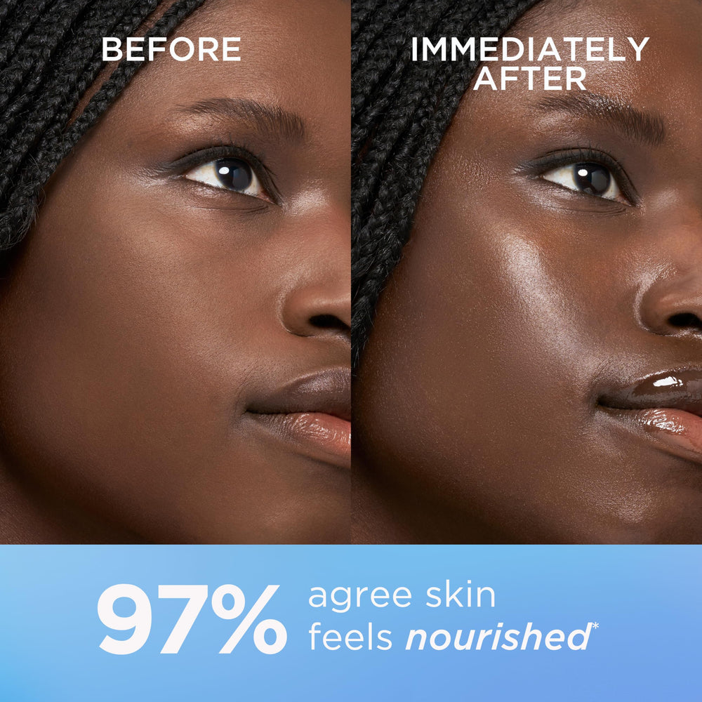 Elizabeth Arden brillo en labios tras aplicar el bálsamo nutritivo