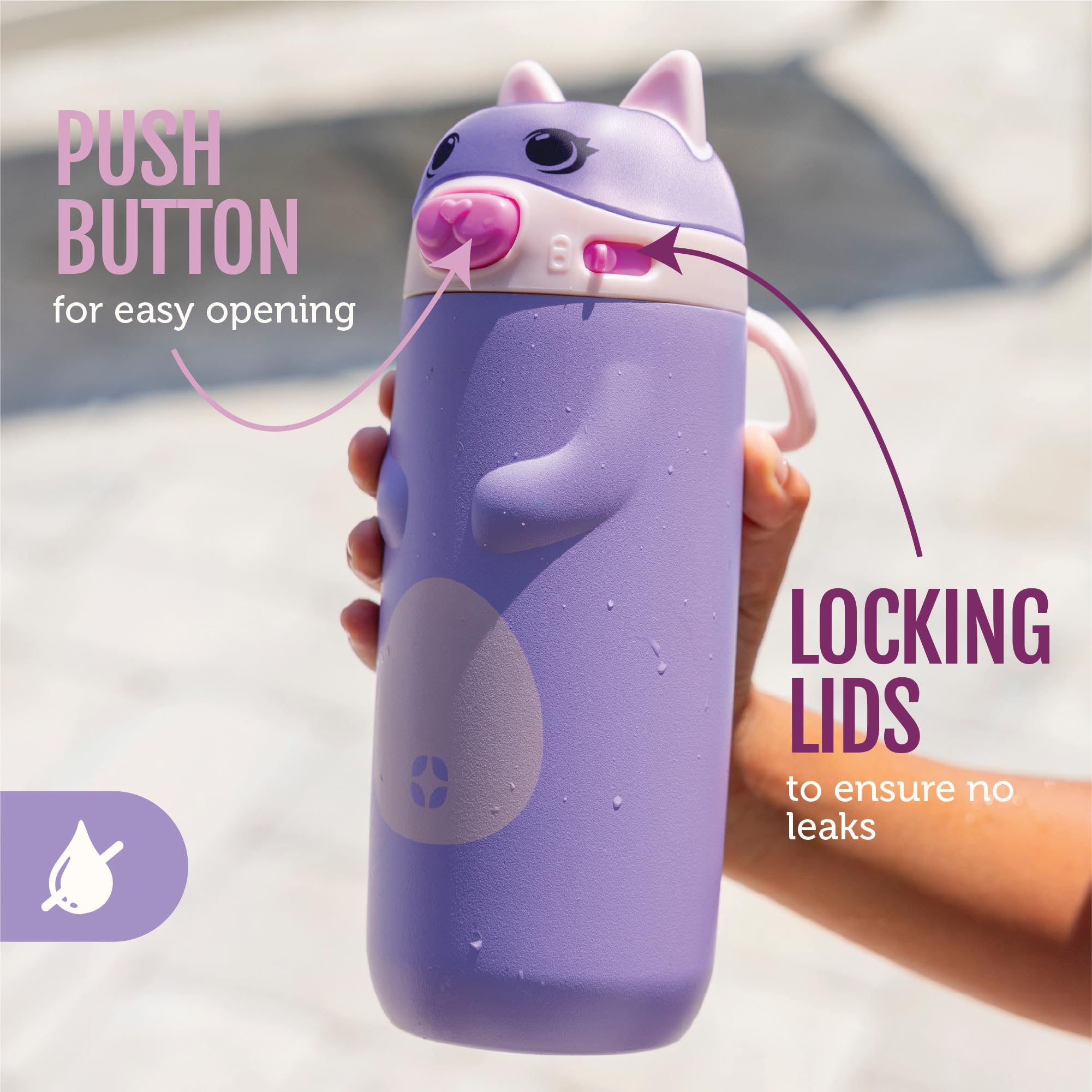 Ello Ellies dentro de una mochila escolar, ideal para la escuela