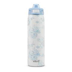 Ello botella frontal Porcelain Rose mostrando diseño y capacidad