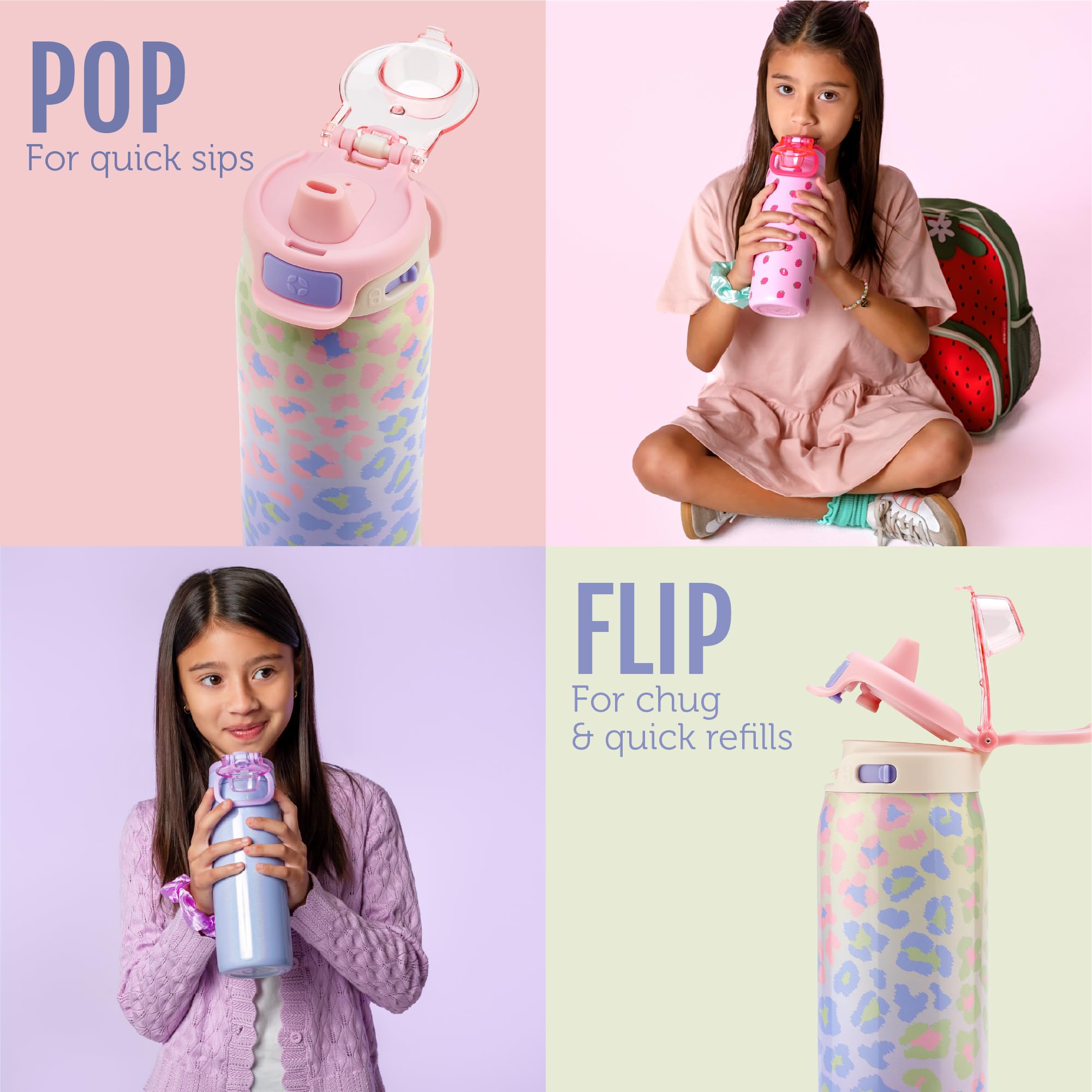 Ello boca ancha con hielo para bebidas frías duraderas