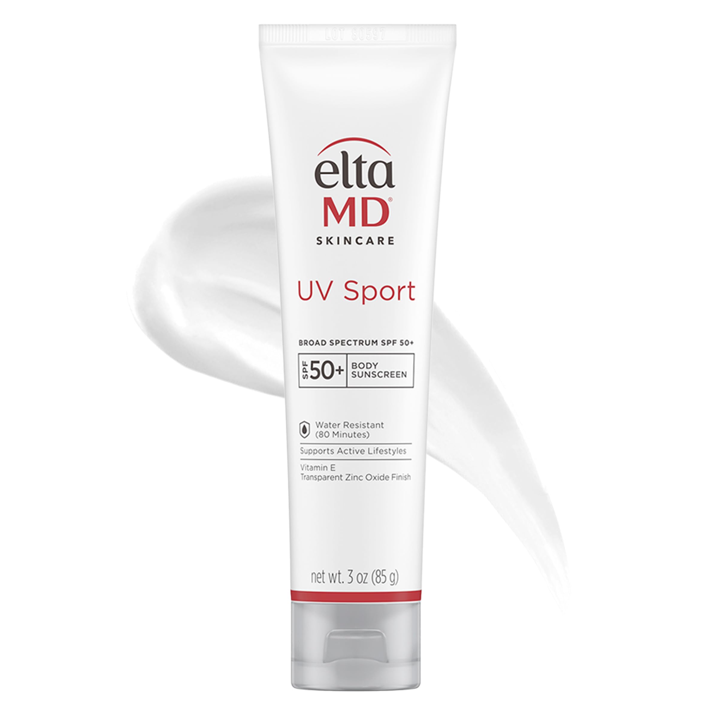 EltaMD UV Sport frente del envase mostrando diseño y protección SPF 50