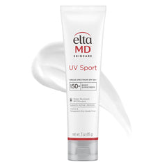 EltaMD UV Sport frente del envase mostrando diseño y protección SPF 50