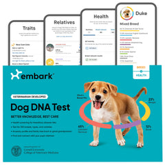 Embark caja frontal del kit mostrando contenido útil