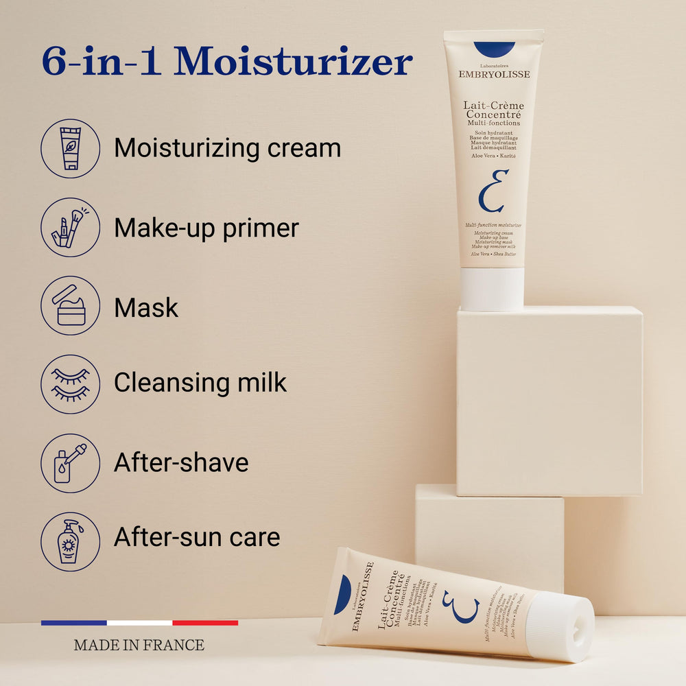 Embryolisse tubo abierto con producto visible, fácil de dosificar