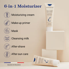 Embryolisse tubo abierto con producto visible, fácil de dosificar