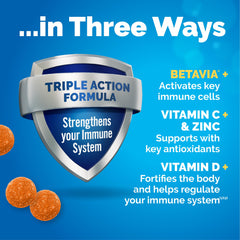 Emergen-C detalle de etiqueta con lista de vitaminas y minerales