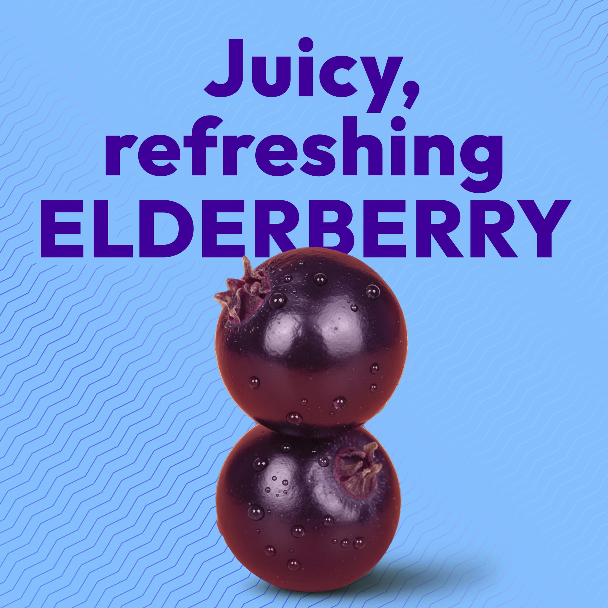 Emergen-C ingredientes naturales incluyendo saúco y jugo de fruta