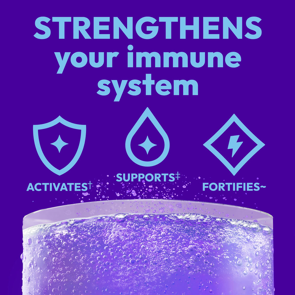 Emergen-C sobre individual listo para usar y cómodo para llevar