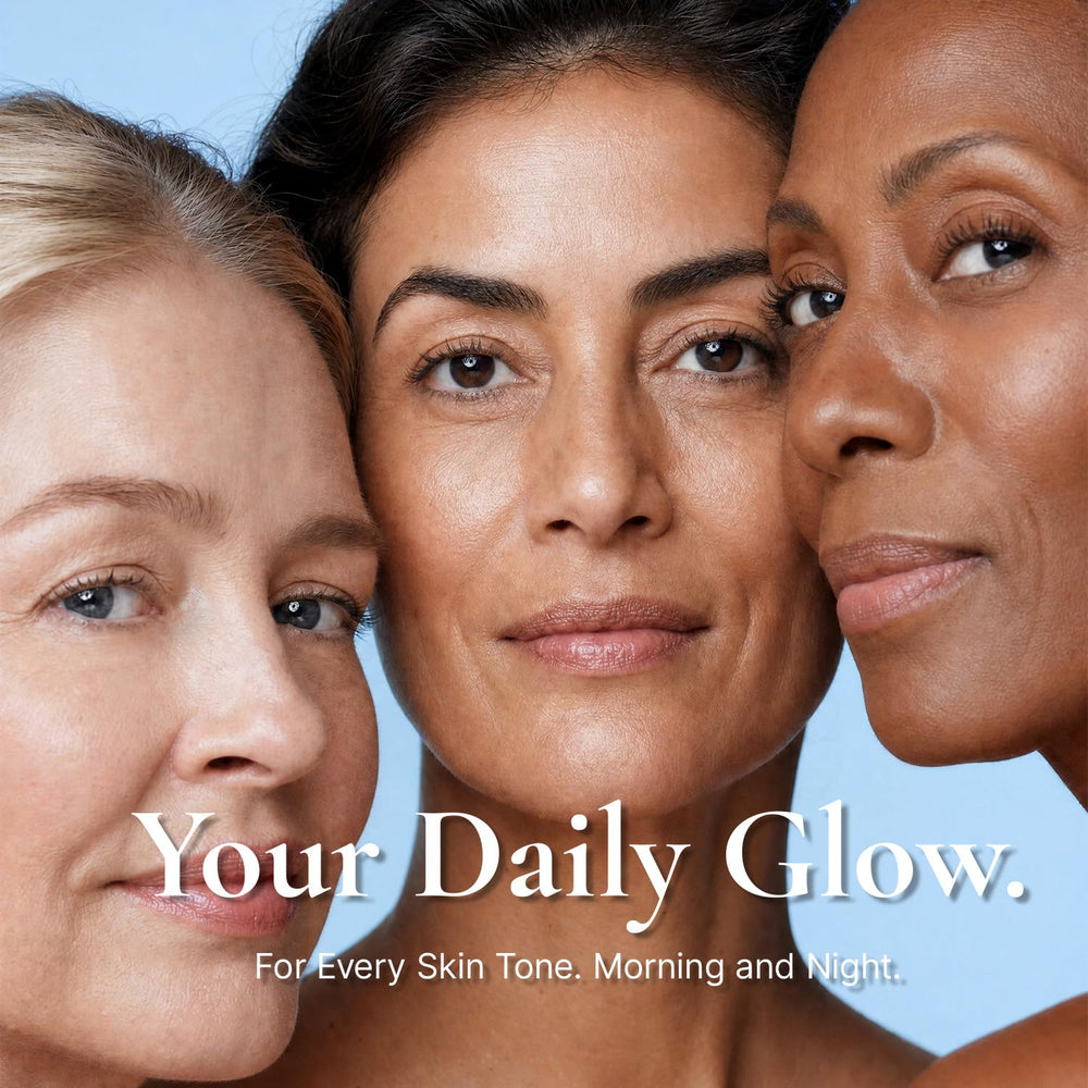 EnaSkin botella junto a objeto para comparar tamaño y portarilidad
