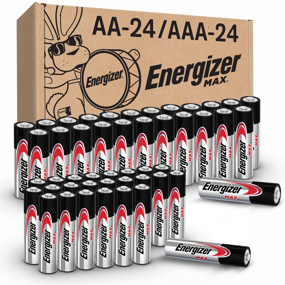 Energizer AAA embalaje frontal con información de uso y almacenamiento seguro