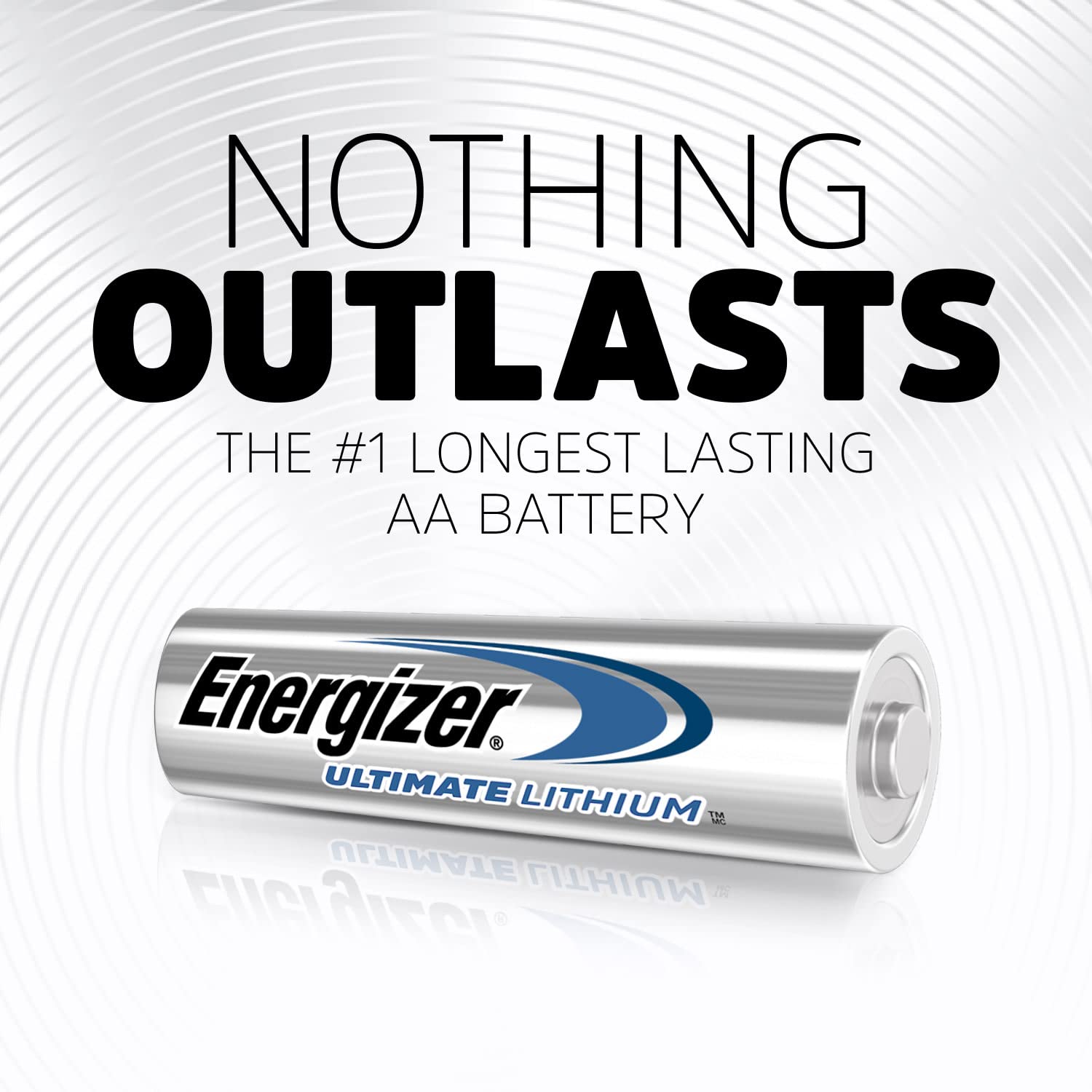 Energizer pila primer plano con construcción resistente y protección contra fugas