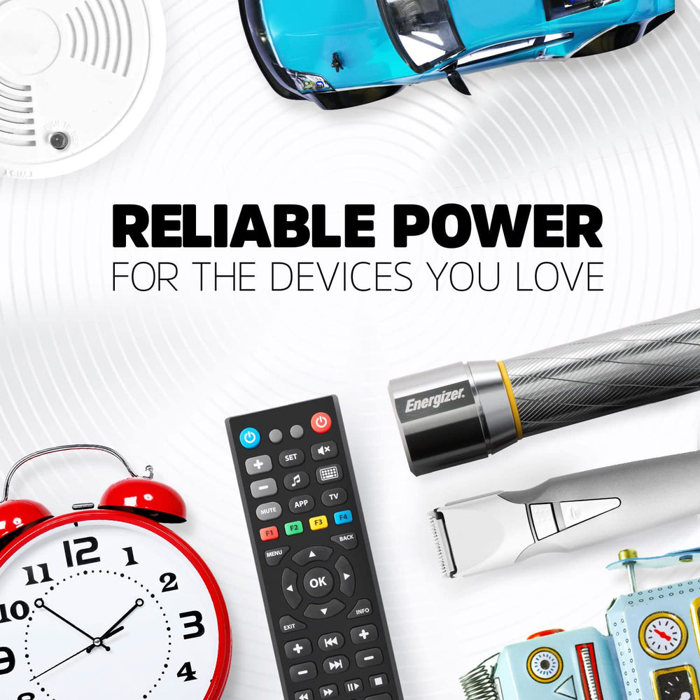 Energizer MAX comparación de tamaño para ver proporción y compatibilidad