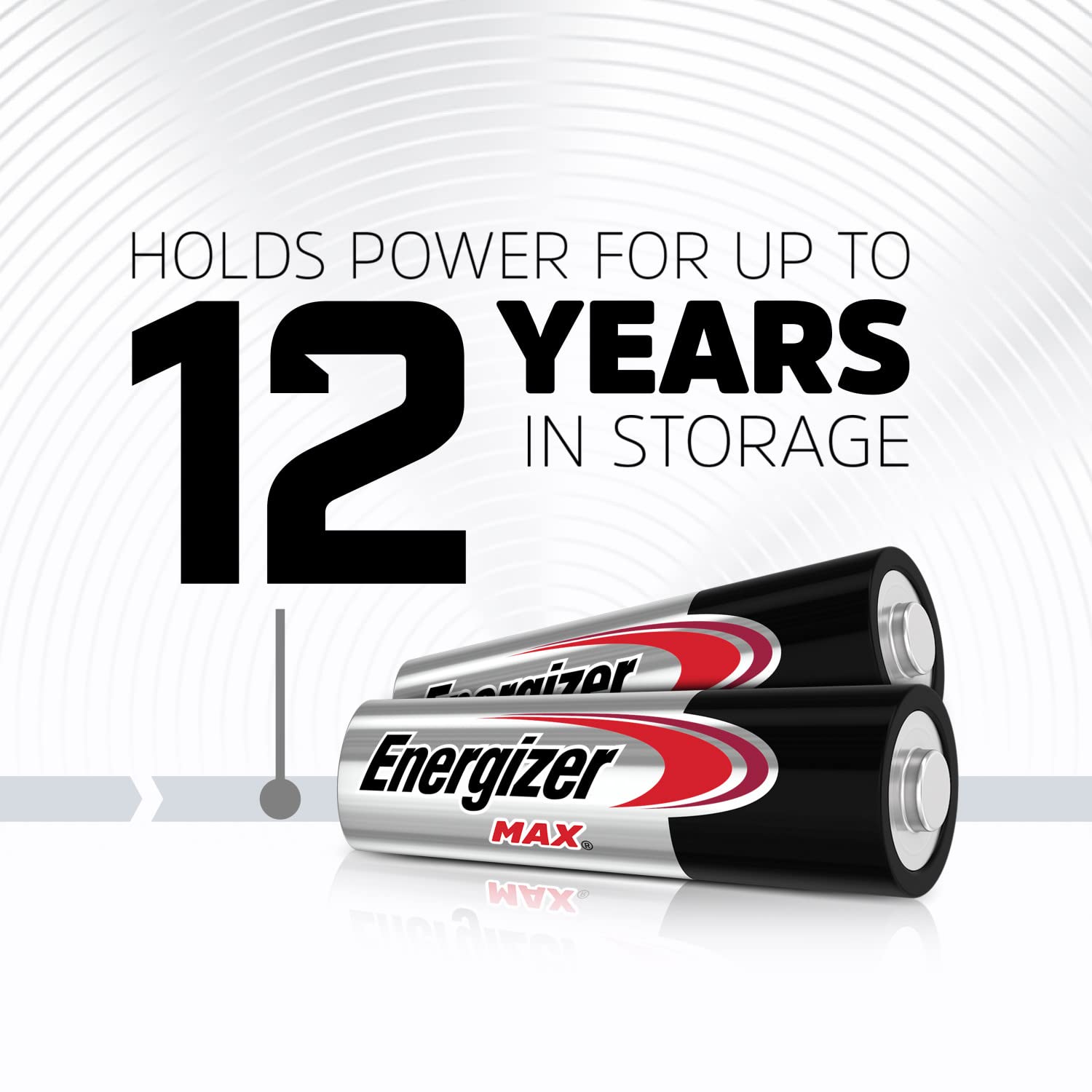 Energizer MAX embalaje abierto con pilas listas para uso inmediato