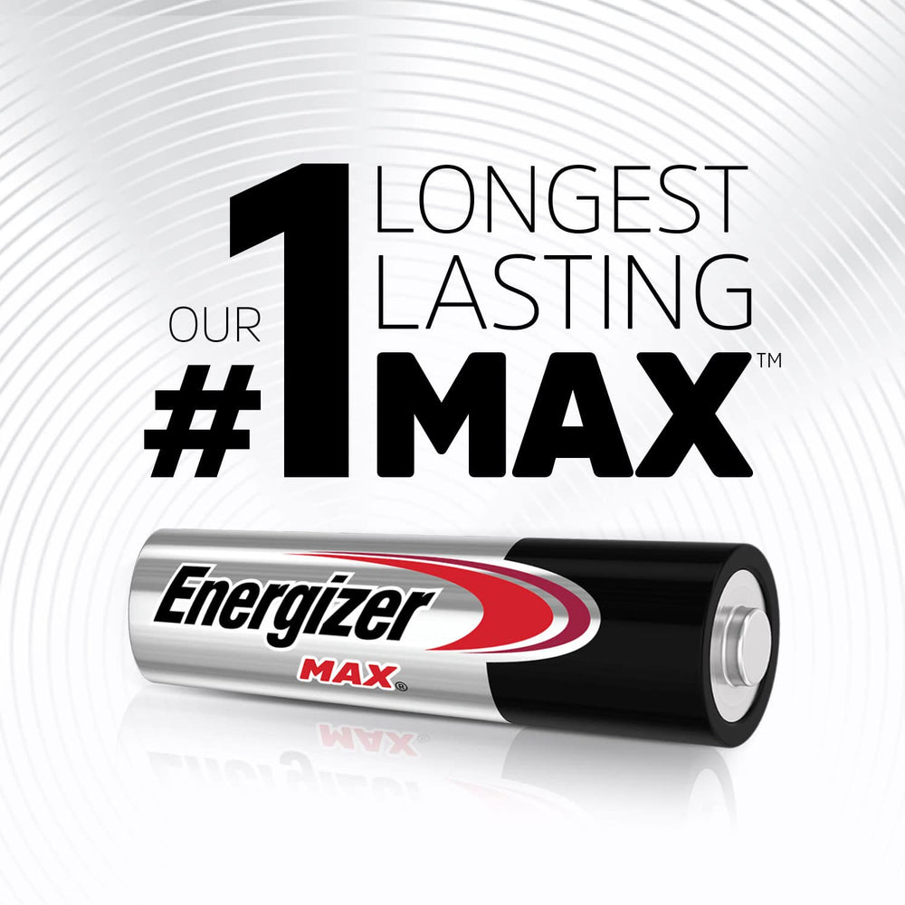Energizer MAX detalle de superficie que destaca la calidad y durabilidad