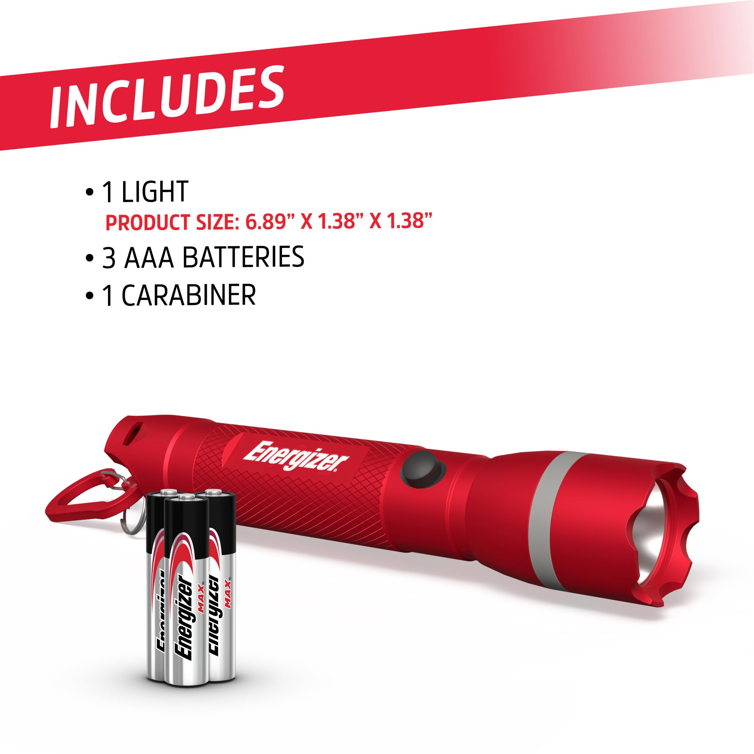 Energizer R-300 baliza trasera encendida aumentando visibilidad en situaciones nocturnas