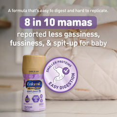 Enfamil botella sobre cambiador facilita tomas nocturnas y comodidad