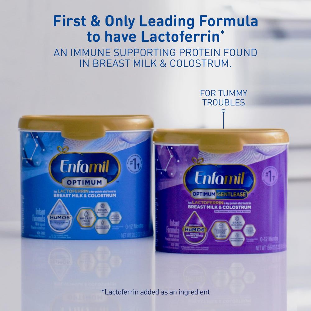 Enfamil cuchara con polvo de fórmula listo para preparar toma