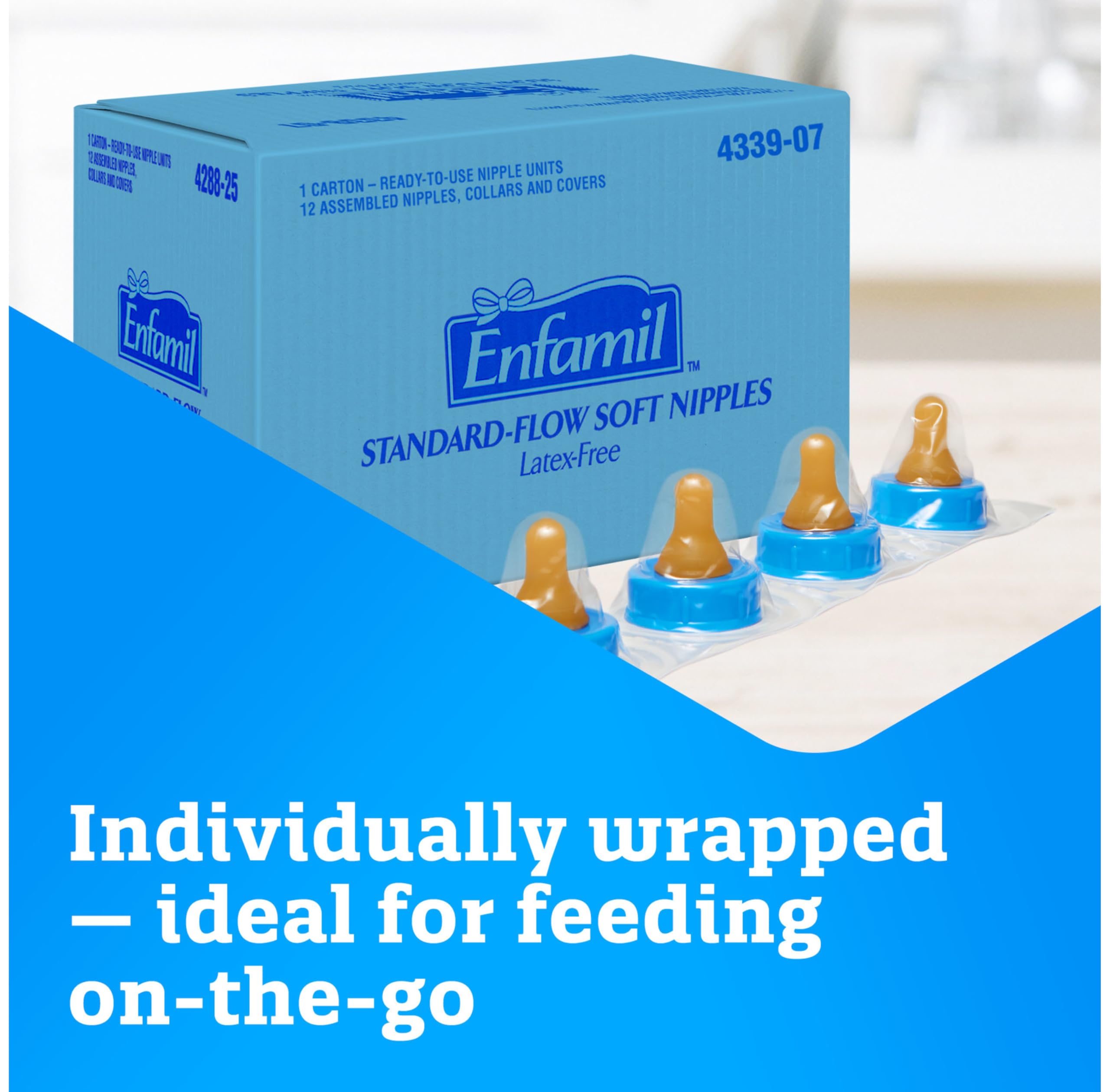 Enfamil paquete con 12 unidades ideal para repuestos y guardado
