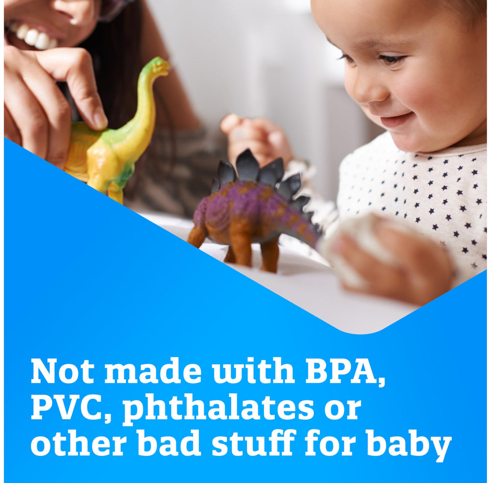 Enfamil tetina montada en biberón Nursette compatible y práctica