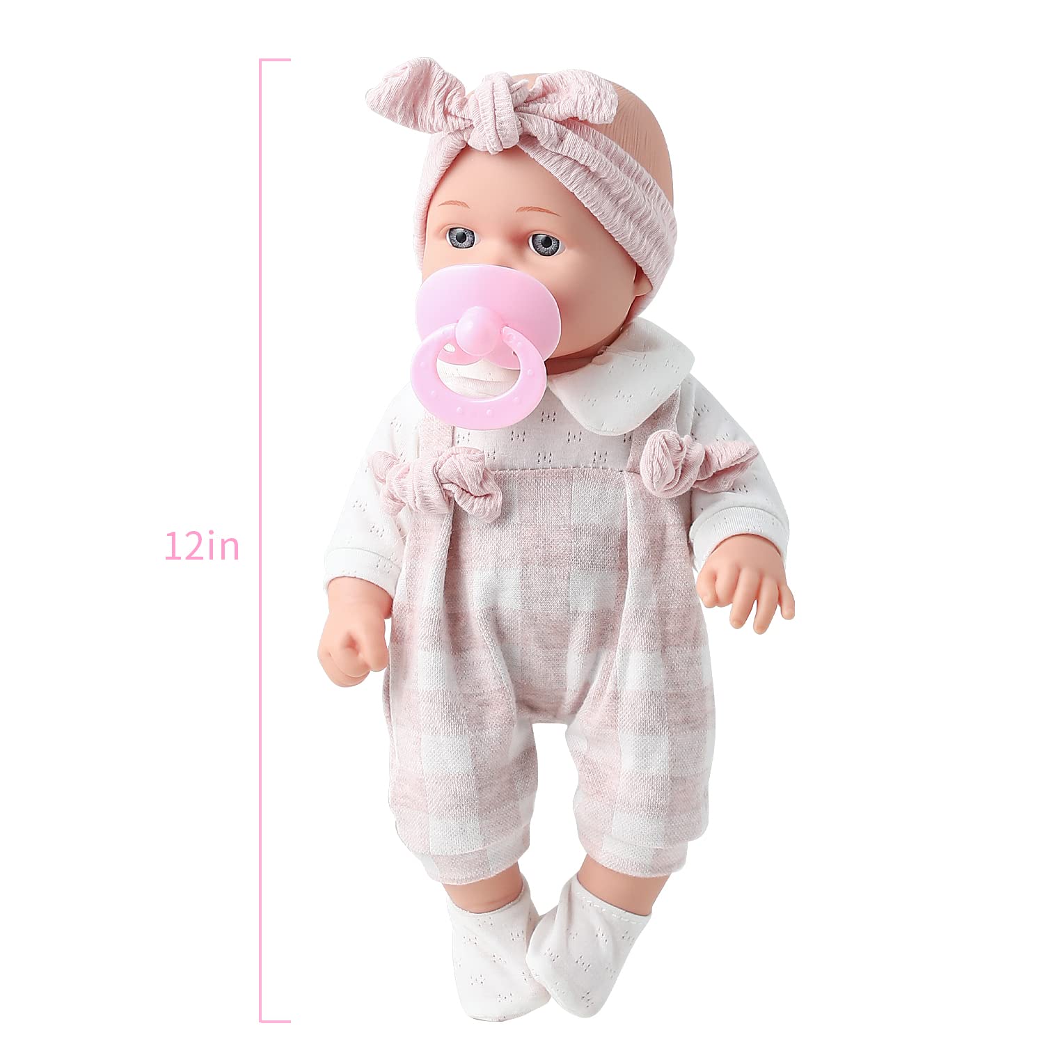 Enjoyin ropa rosa detallada para vestir y practicar habilidades
