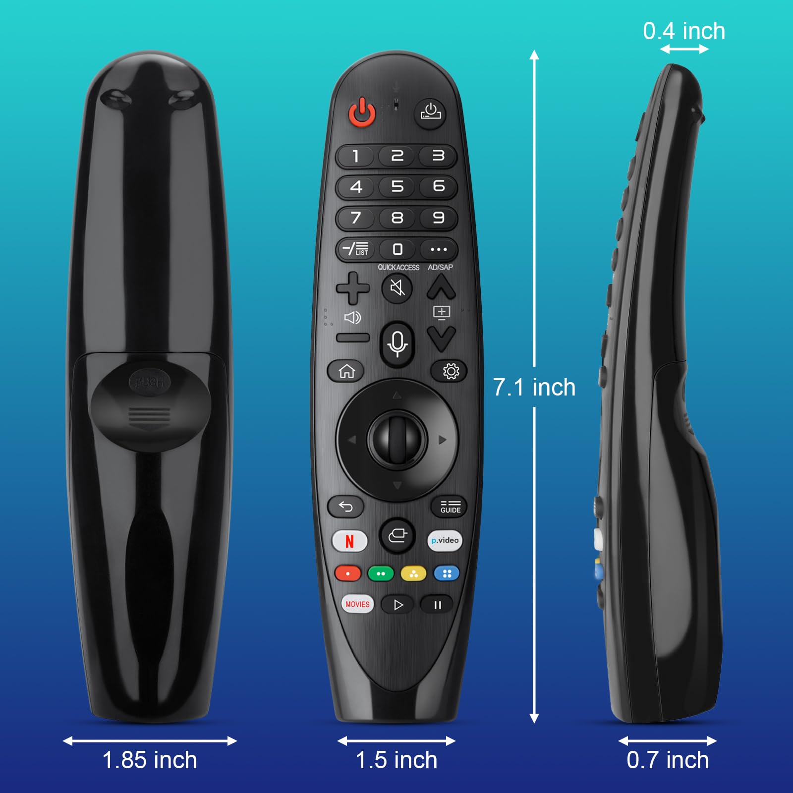 ENJOYLink comparación en manos para mostrar tamaño compacto y manejo cómodo