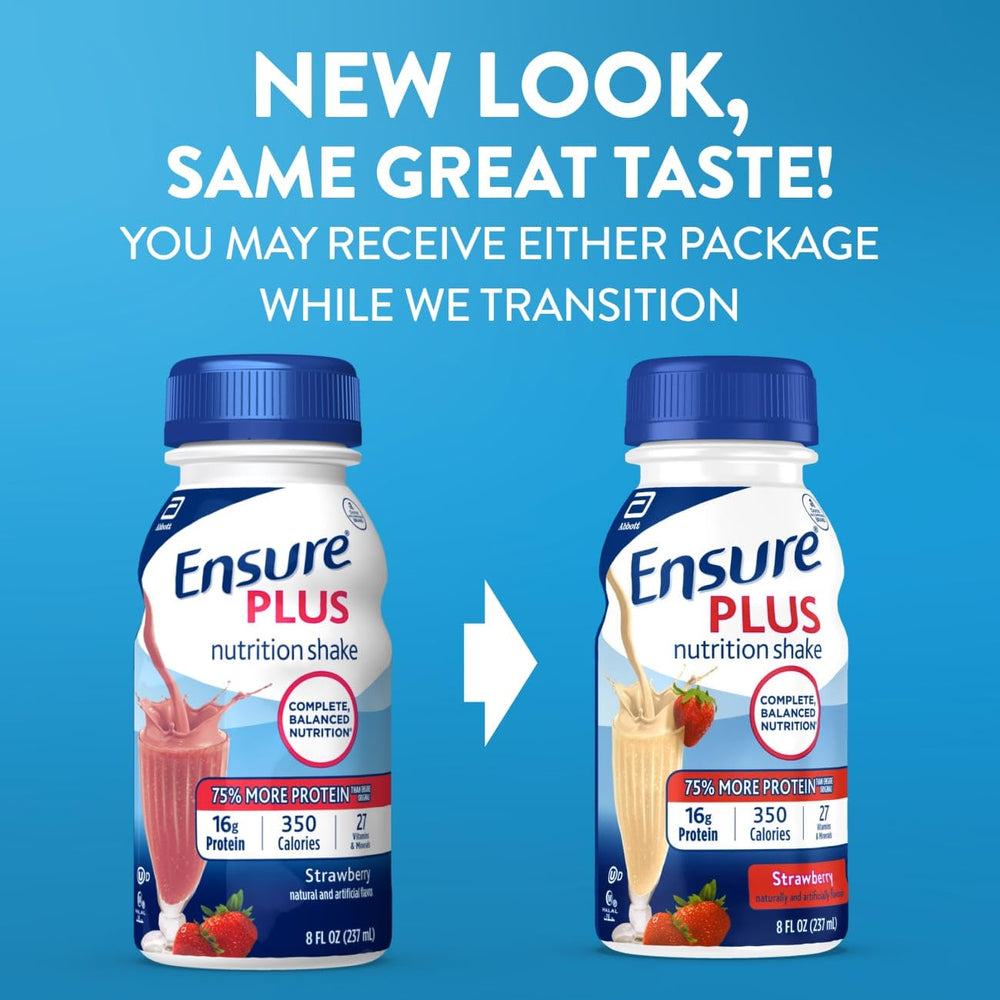 Ensure Plus fresa textura cremosa visible para sabor apetecible