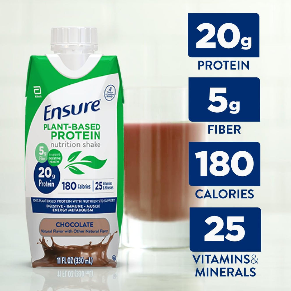 Ensure vertido en vaso textura cremosa y fácil digestión