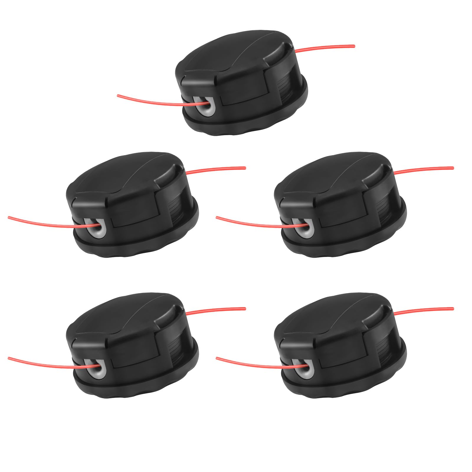Envanptaz front view of five Speed Feed 400 heads showing complete pack benefit