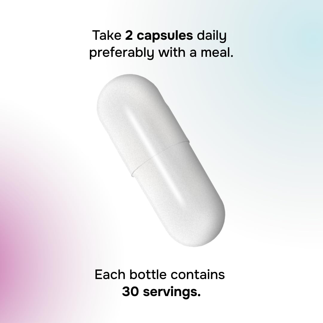 envitamin frasco abierto con cápsulas Slimbiosys listo para tomar