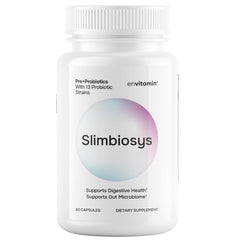 envitamin frasco Slimbiosys Ultra frente mostrando diseño y claridad