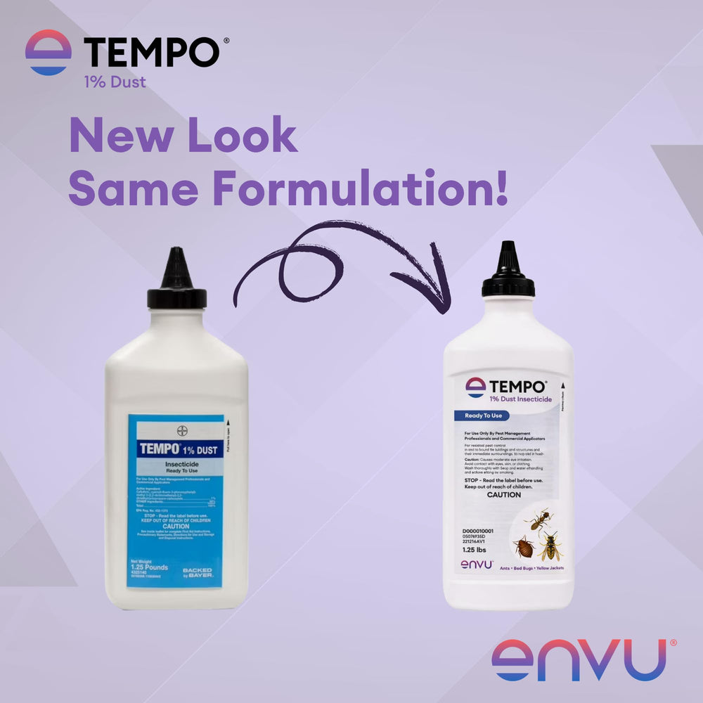 Envu Tempo aplicación con duster manual para acceso a huecos y cavidades