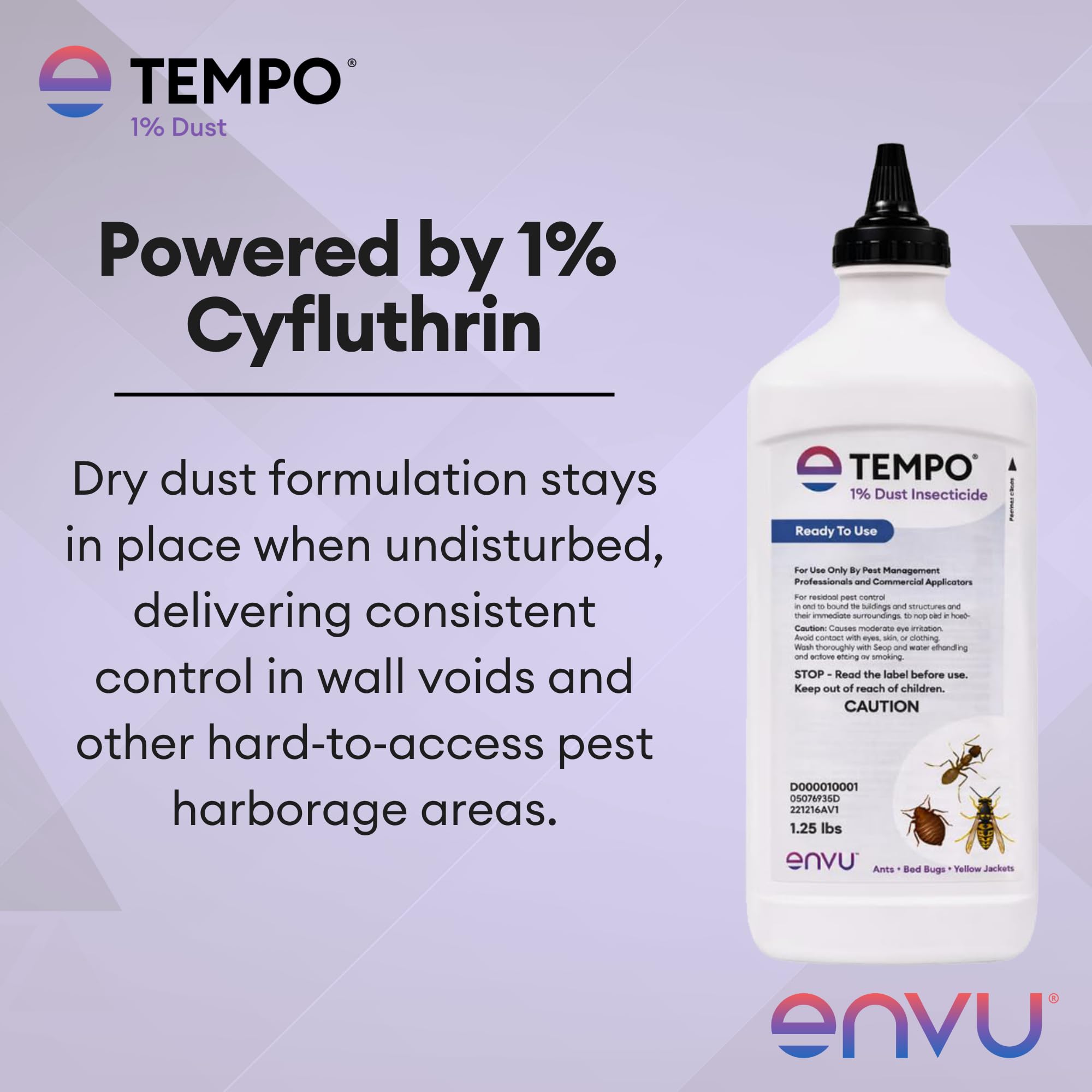 Envu Tempo aplicado en perímetro exterior para control perimetral prolongado