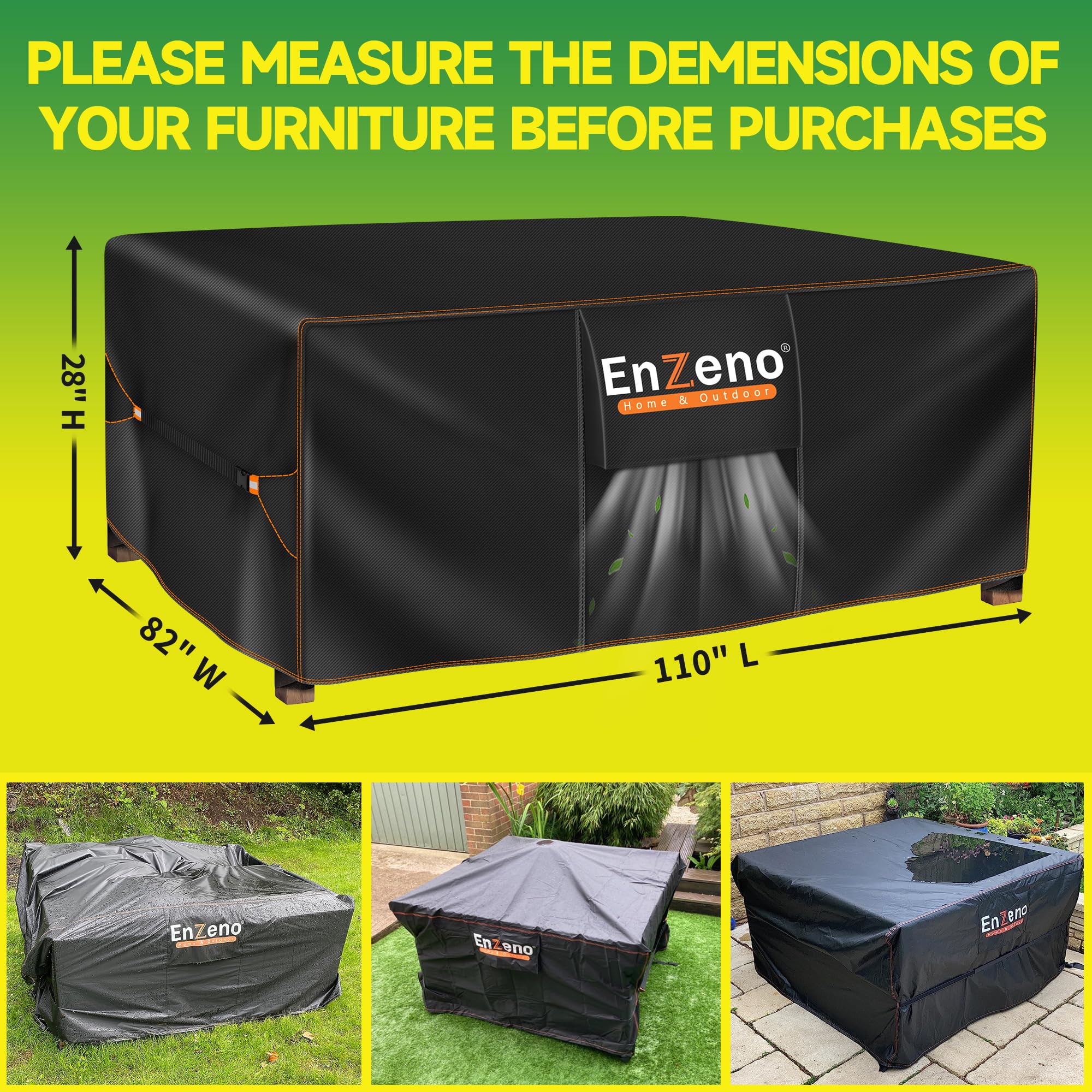 Enzeno label and silver-coated interior blocking UV damage