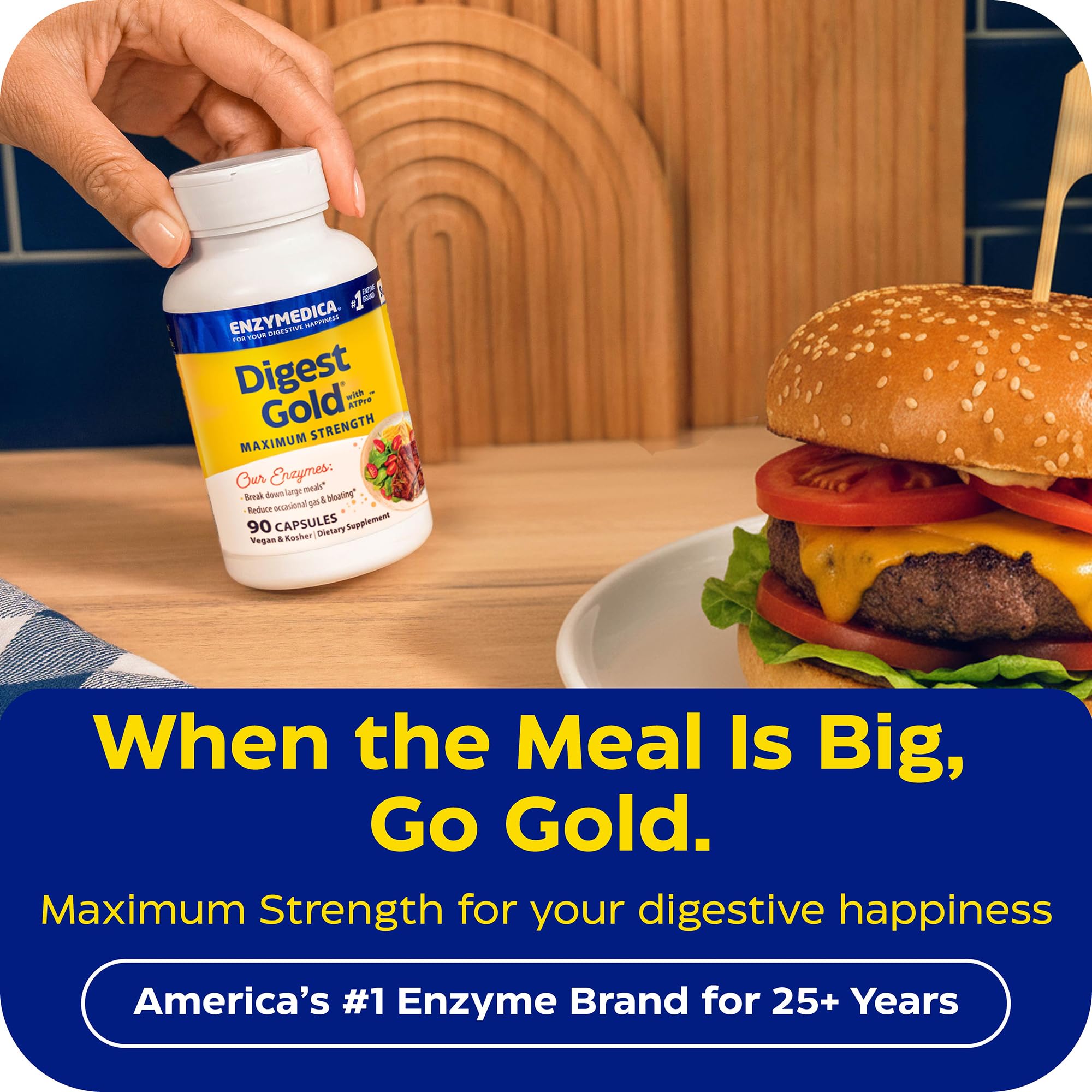Enzymedica Digest Gold textura del recubrimiento de la cápsula y calidad