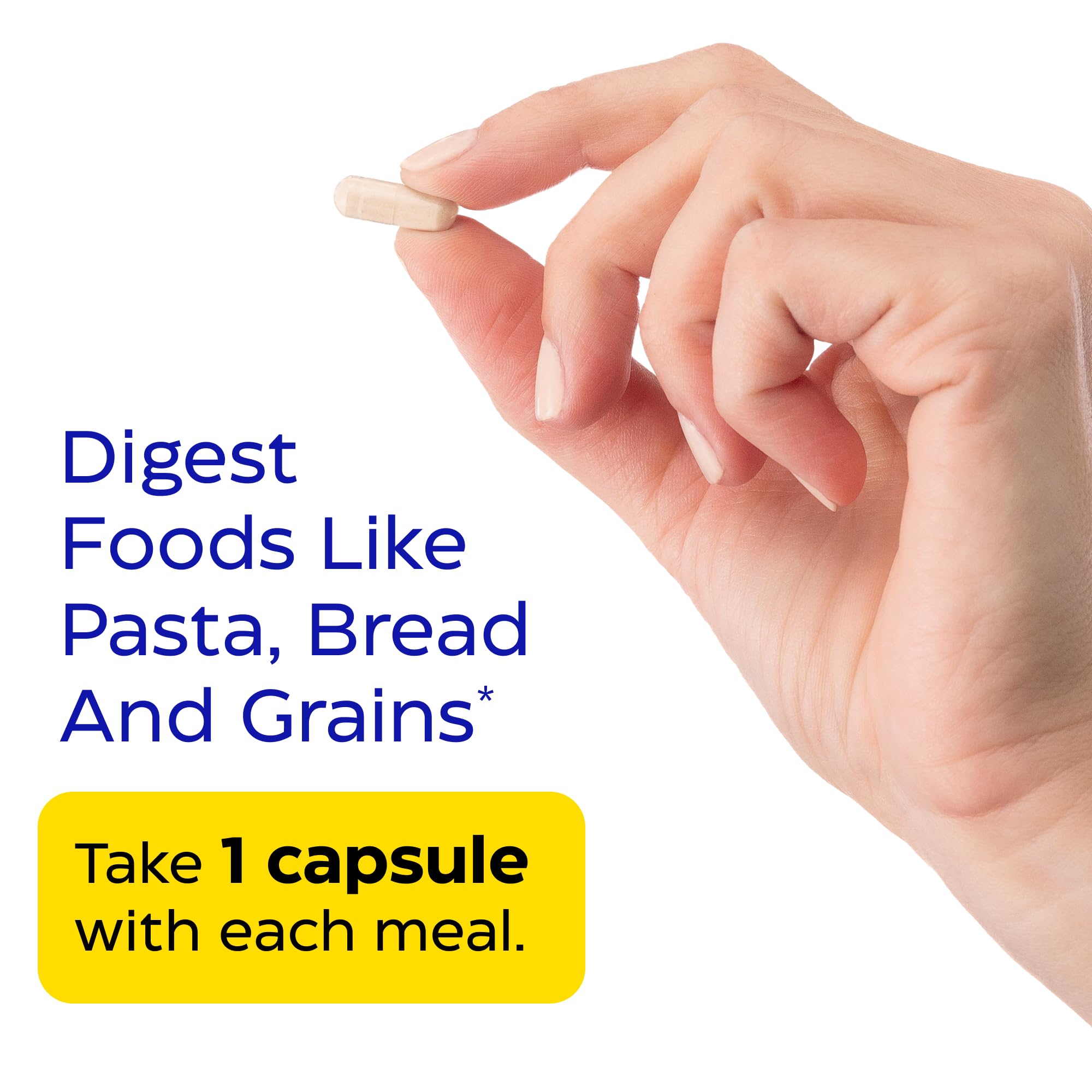 Enzymedica etiqueta con ingredientes clave y garantía de pureza