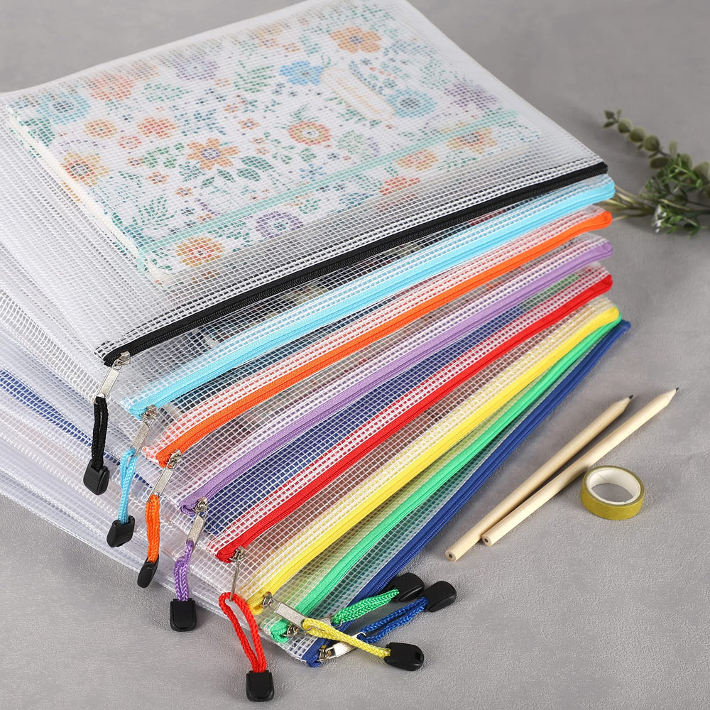 EOOUT estuche junto a hoja A4 para comparar tamaño, ajuste perfecto para documentos
