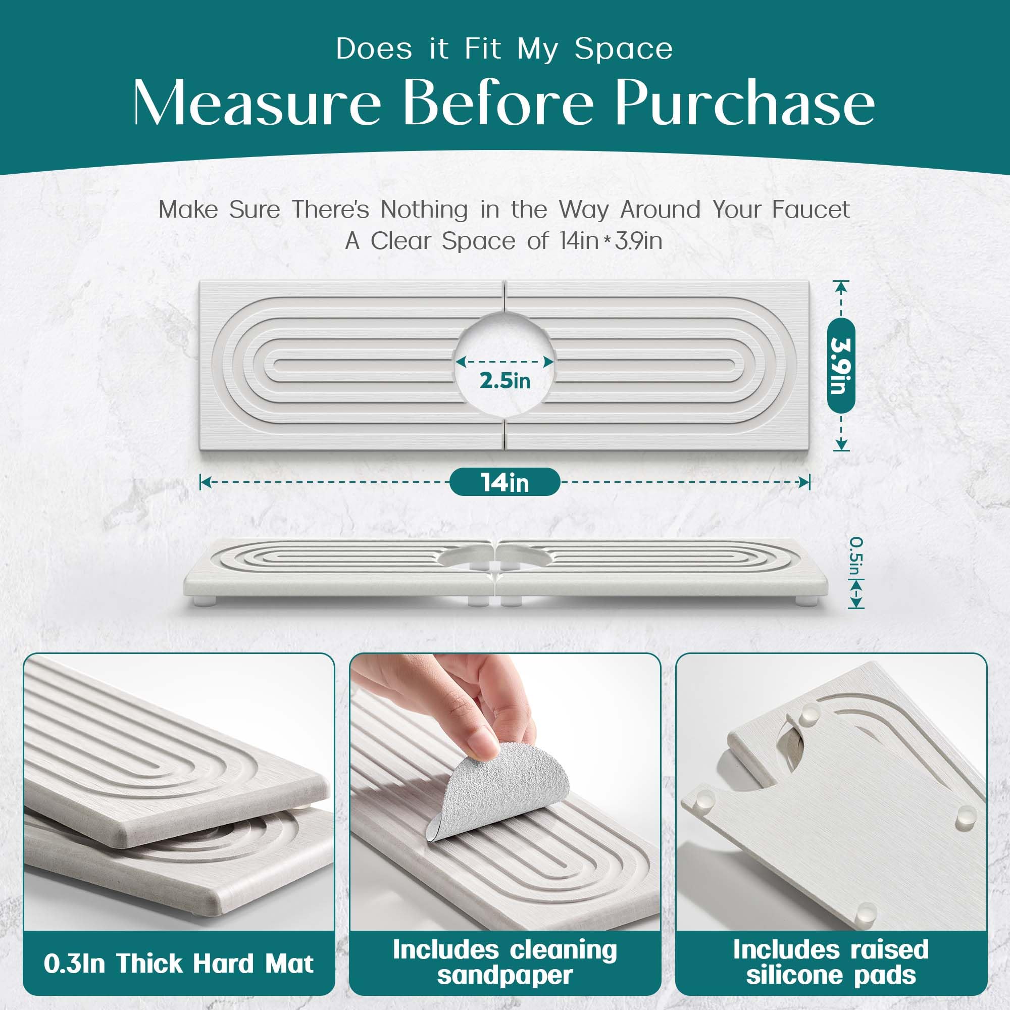 eormoe textura porosa absorbe agua rápidamente