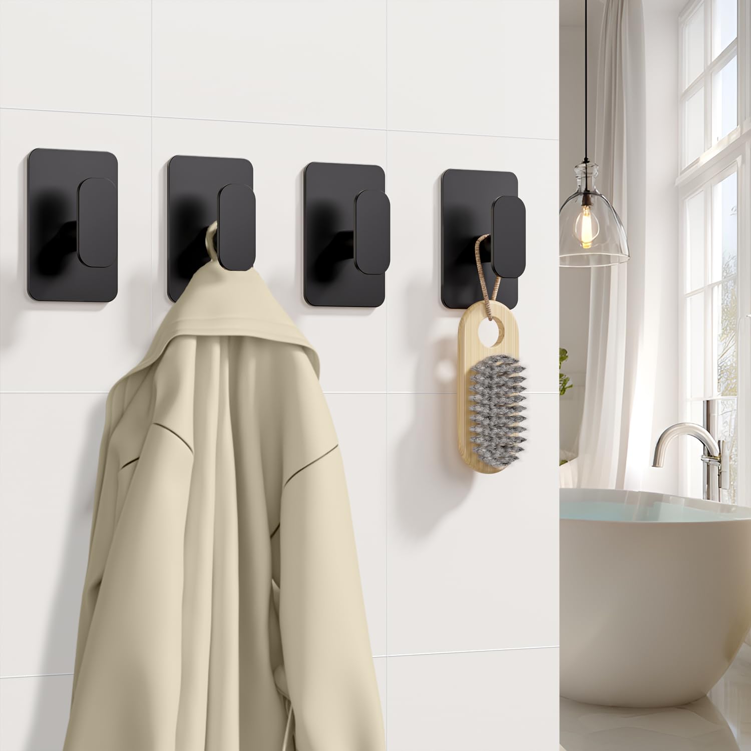 Eowihor textura cinta adhesiva impermeable, sujeción fuerte y fiable