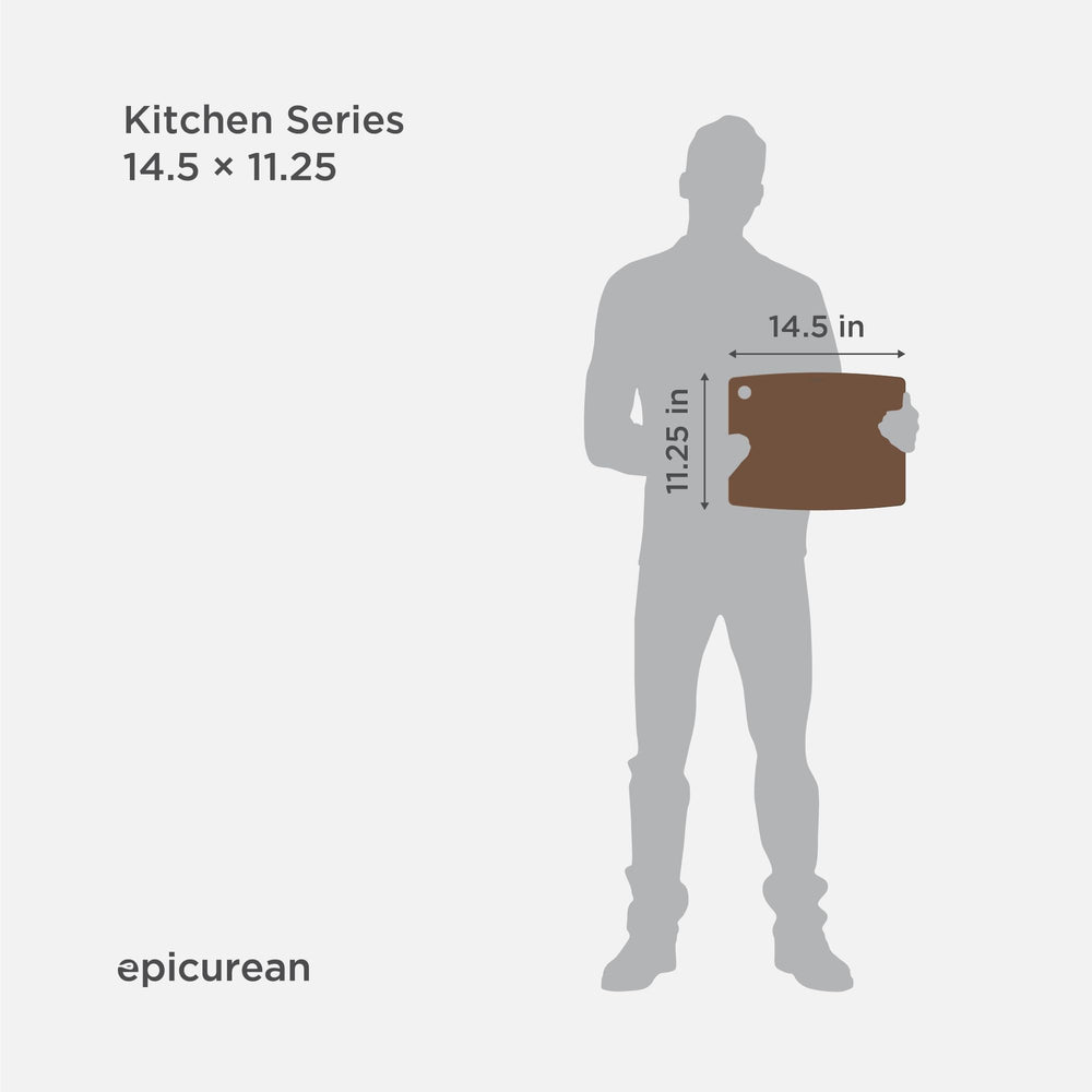 Epicurean orificio para colgar y etiqueta, Nutmeg, diseño práctico para colgar
