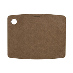 Epicurean tabla Kitchen Series frontal mostrando tamaño y color Nutmeg, durable