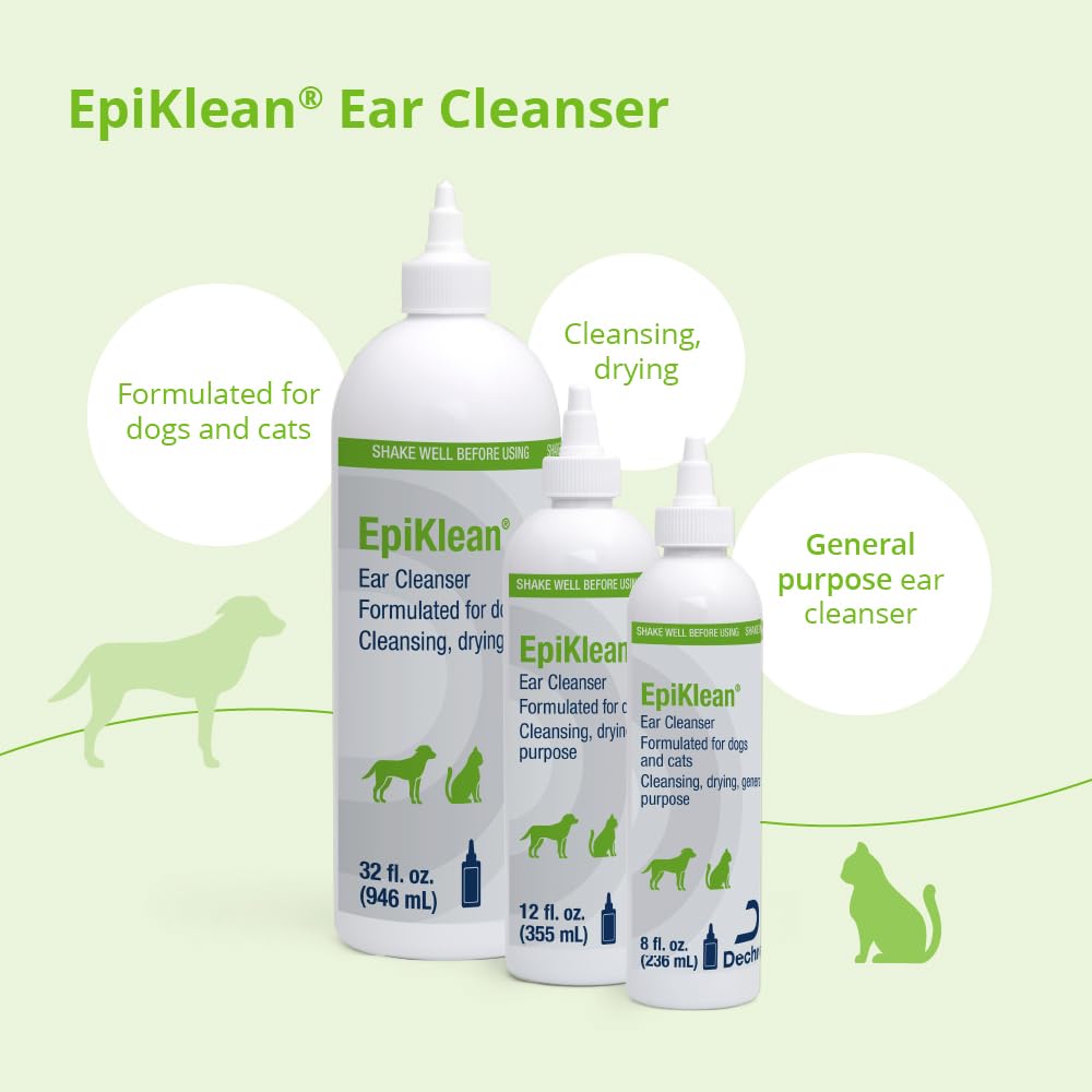 EpiKlean durante baño de perro mostrando eliminación de humedad y residuos
